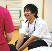 理学療法士：山本 翔さん　2010年3月卒業